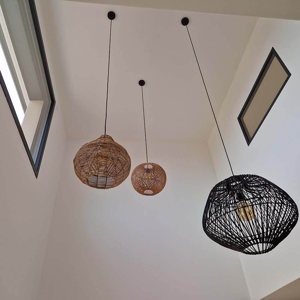 cascade de lustres maison valtrea